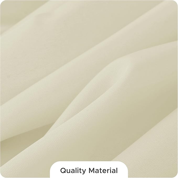 Fitable 8 Pack Table Cloth Rectangle Table: Stain and Wrinkle Resistant Tablecloth Rectangular, Washable Polyester Tablecloths for Wedding Party Dining Banquet Event Catering(Ivory, 70x120 Inch)