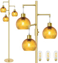 Modern Floor Lamp for Living Room,Mid Century Standing Tree Lamps Dimmable