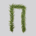 CG Hunter Artificial Cedar Christmas Garland, 9 ft, Faux Holiday Greenery