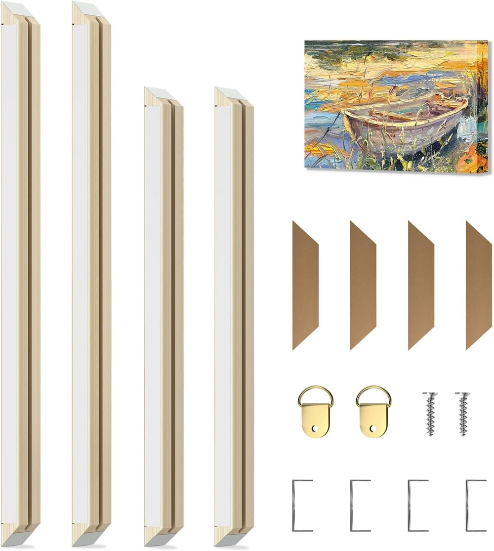 DIY Canvas Stretcher Bars Kit, 1.25" Gallery Depth, 20" x 24"