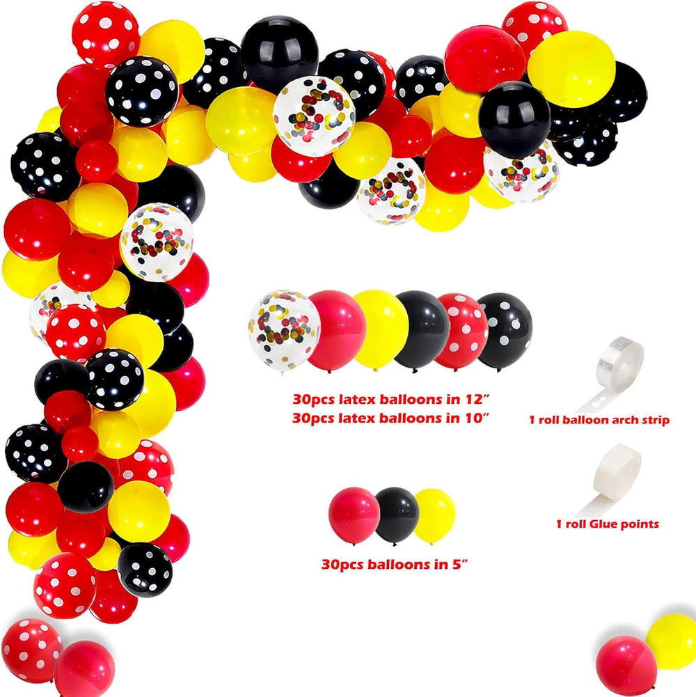 Cartoon 1/2 Way to One Birthday Decorations - Boys 6 Months Party Supplies