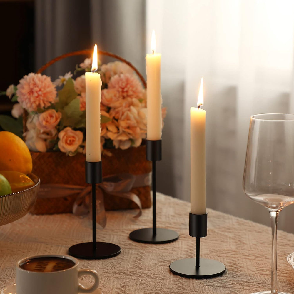 Sieral Candle Holders Bulk Taper Candlesticks Holders Set Modern Decorative M...