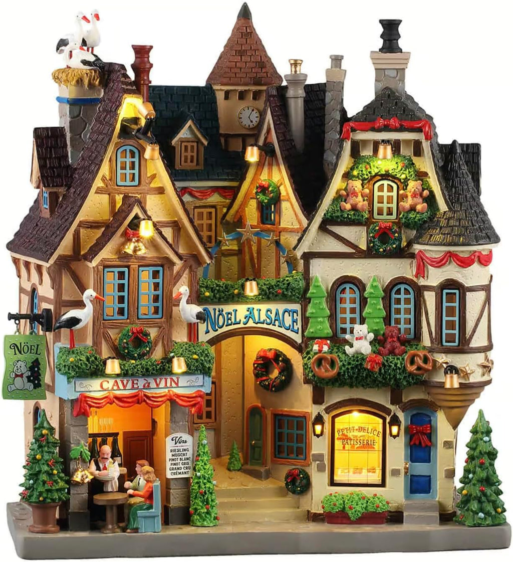 Lemax Noel Alsace, Battery-Operated(4.5V), Facades, #55318