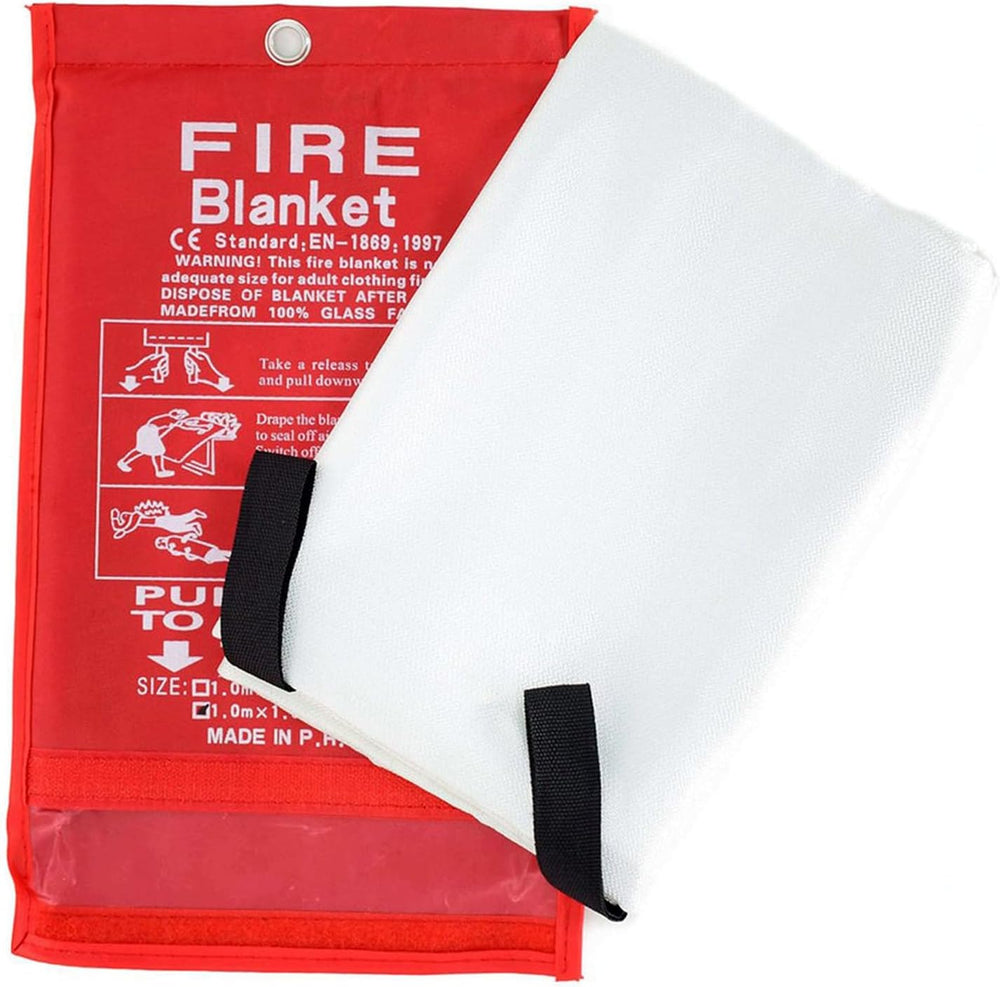 Parcil Distribution PD-452 Emergency Fire Blanket Car Emergency Kit Fire Exti...