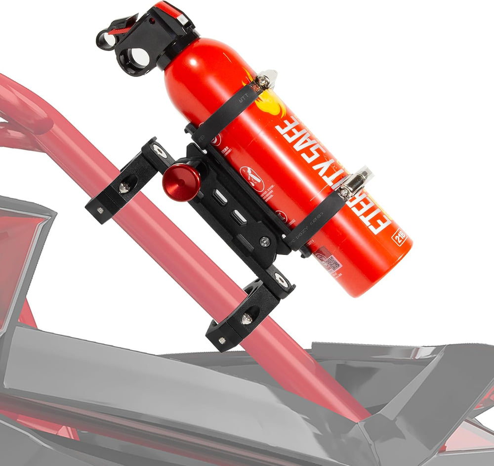 ZHILXN UTV Fire Extinguisher Mount Kit, Quick Release Extinguisher Holder