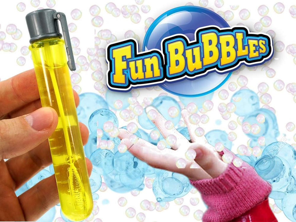 JA-RU Grab a Bubble Touchable Mini Bubble Wands (24 Pk) 1524-24p