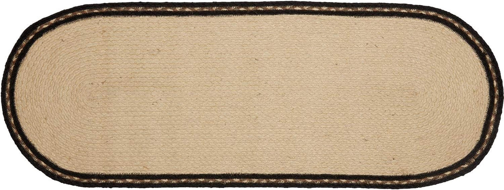 VHC Brands Tabletop & Kitchen-Sawyer Mill White Farmhouse Jute Runner, 13...
