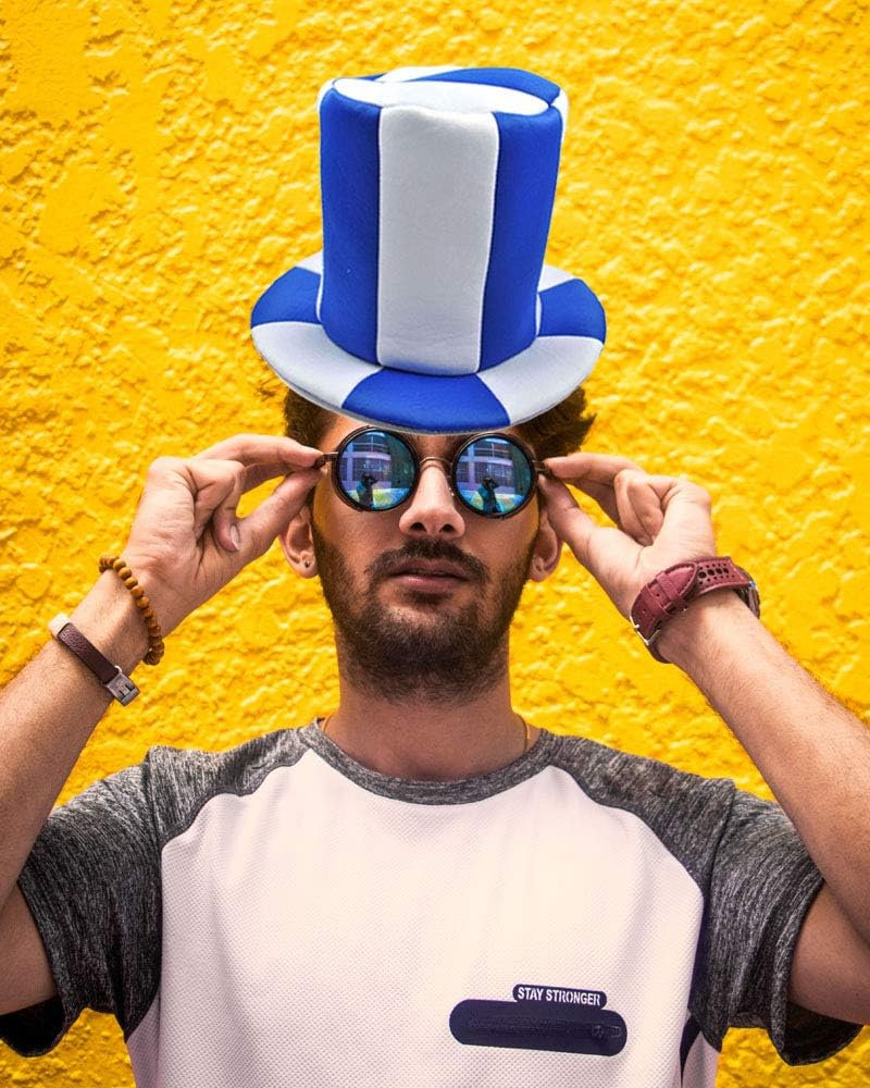 6 Pack Funny Novelty Party Hats for Adults - Costume Photo Booth Props