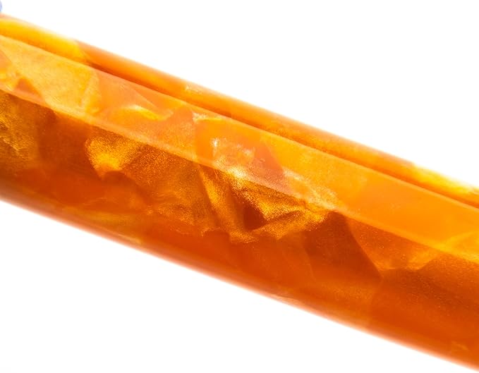 Conklin Duragraph Fountain Pen Orange Nights - Extra Fine Nib, Precision Writing Instrument with Vibrant Finish