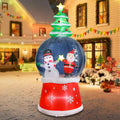 MUMTOP 7.68 FT Christmas Outdoor Inflatable with Snow Globe Holiday Decor