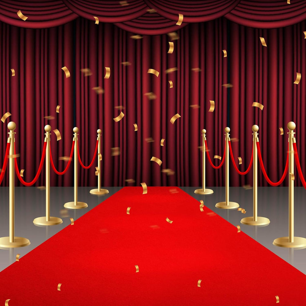 450GSM Extra Thick Red Carpet Runner for Party & Events, 4ft x 20ft