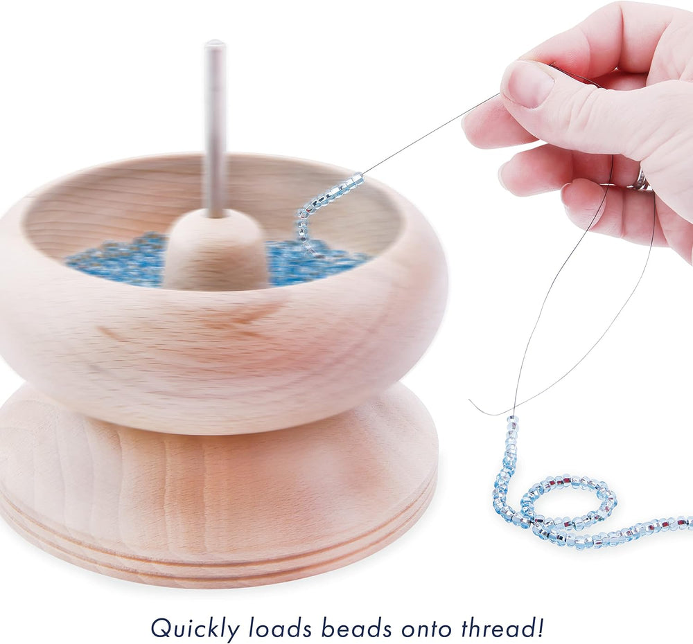Beadalon Spin N Bead Spinner - Ideal for Beaders & Jewelry Makers, Standard