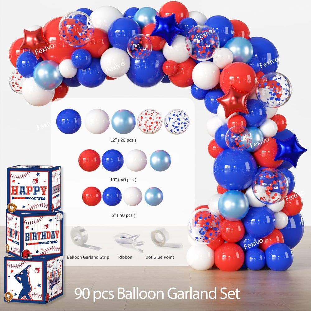 Baseball Birthday Decorations,Serves 20 Guests