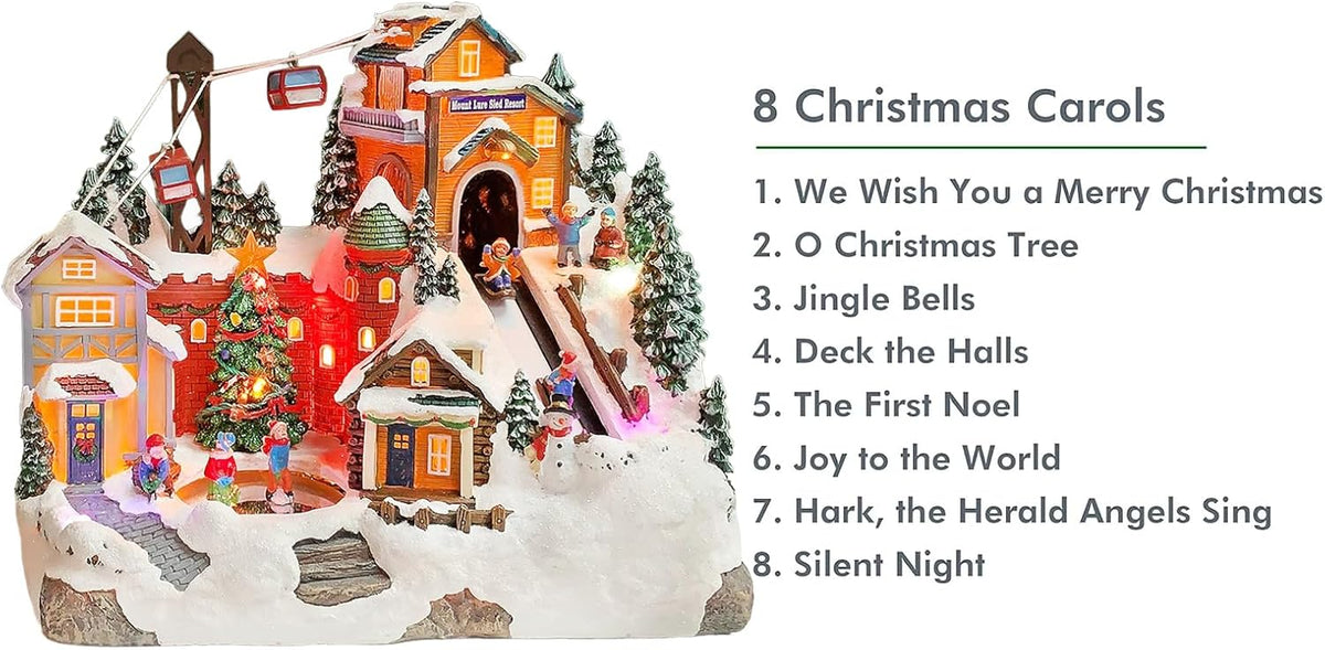 moments in time christmas village building mount lure, package contents