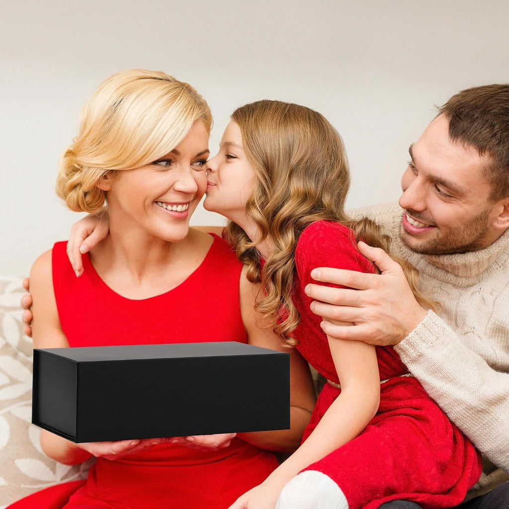 ilomaozx black gift box, 11.5x7.8x3 gift boxes for, package contents