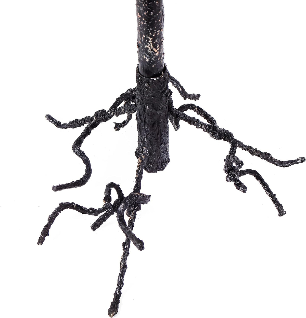 national tree company artificial tree decoration, black, leafless showing dimensions
