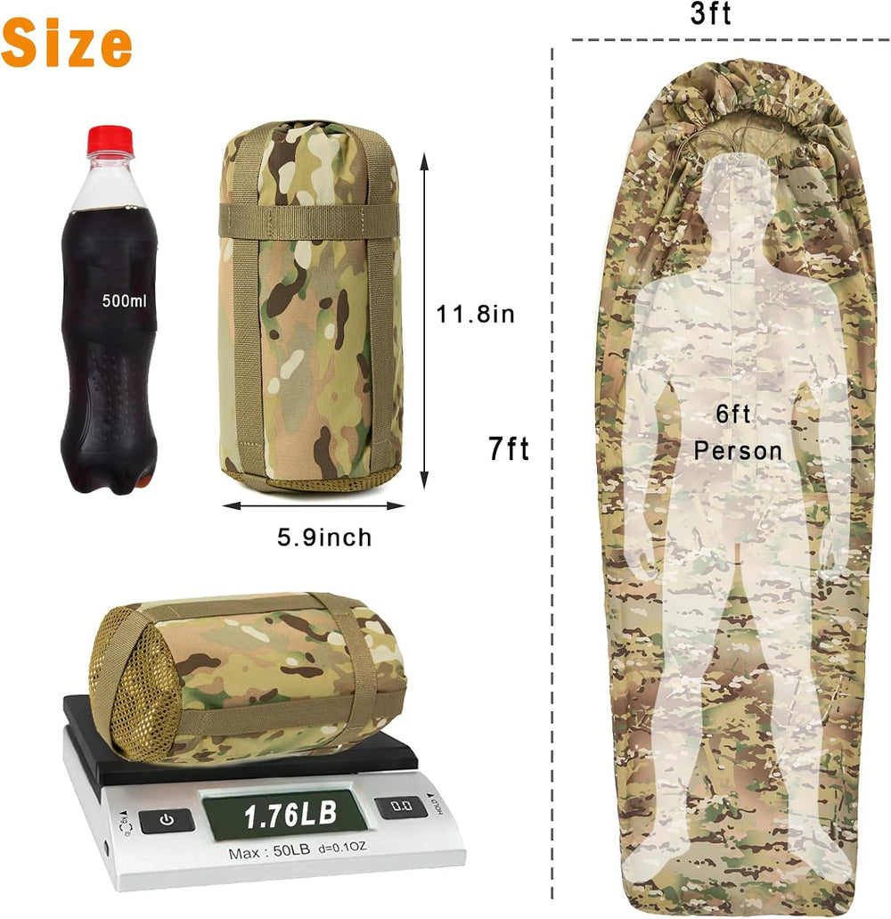 MT Military Nanovee Bivy Cover for Modular Sleeping System