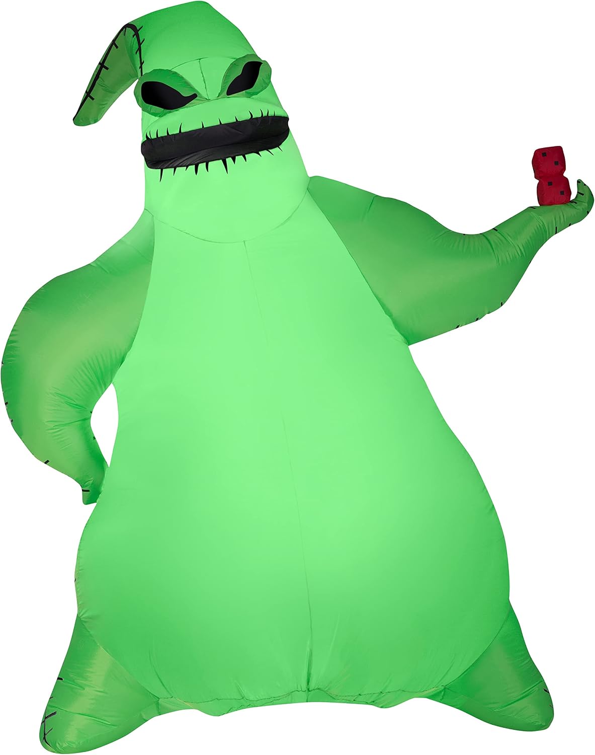 Gemmy Giant Airblown Inflatable Oogie Boogie, Green