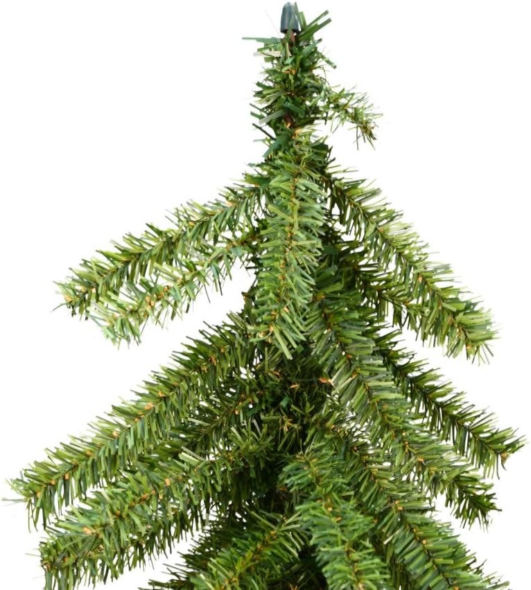 vickerman 4' 5' 6' natural alpine artificial christmas shown in use