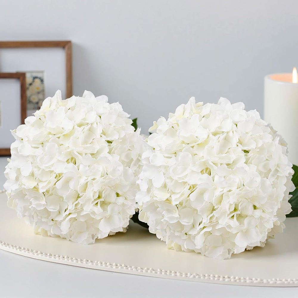 VEVOR Artificial Flowers, 305 pcs Real Looking Silk Fake Hydrangea Bulk