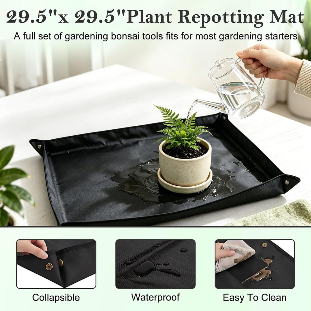Bonsai Tools Set, 26 Pcs Garden Tools Set for Beginner, Includes Bonsai Wire ...