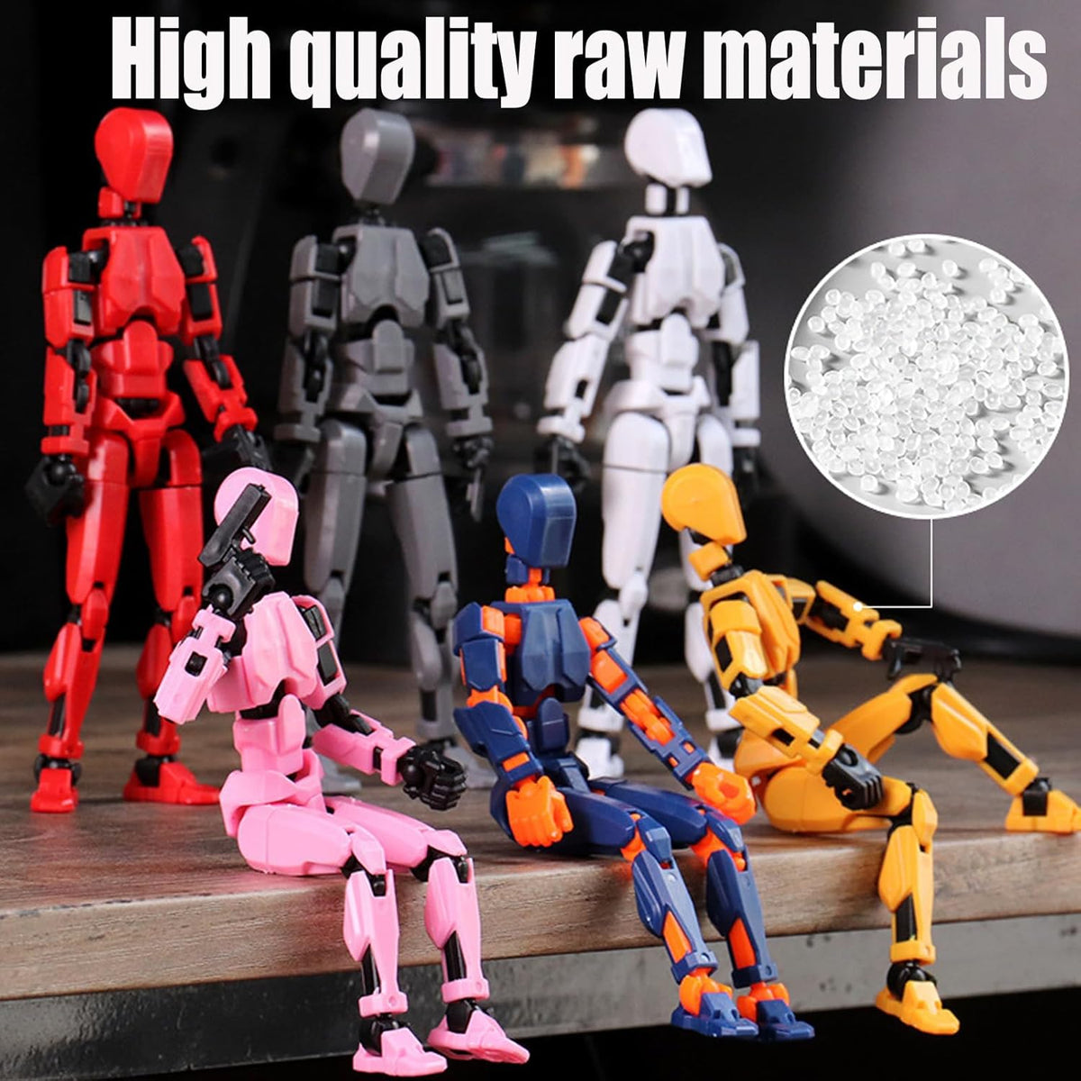 2026 new assembly completed-titan 13 action figure,dummy robot showing dimensions