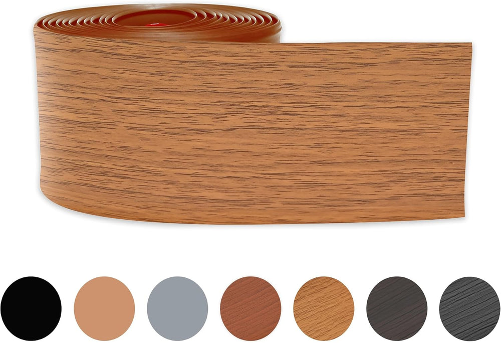 Oak Wall Molding Trim 6 Inch x 20 Feet, Wall Base Baseboard Molding Trim Flex...