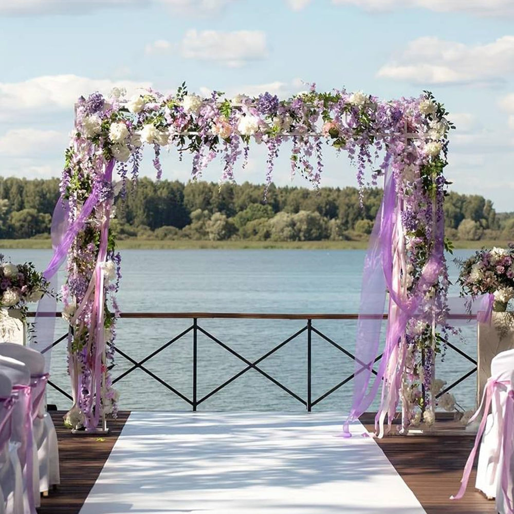 Artificial Flowers Hanging Flowers, Fake Garland Silk Vines Rattan String Dec...