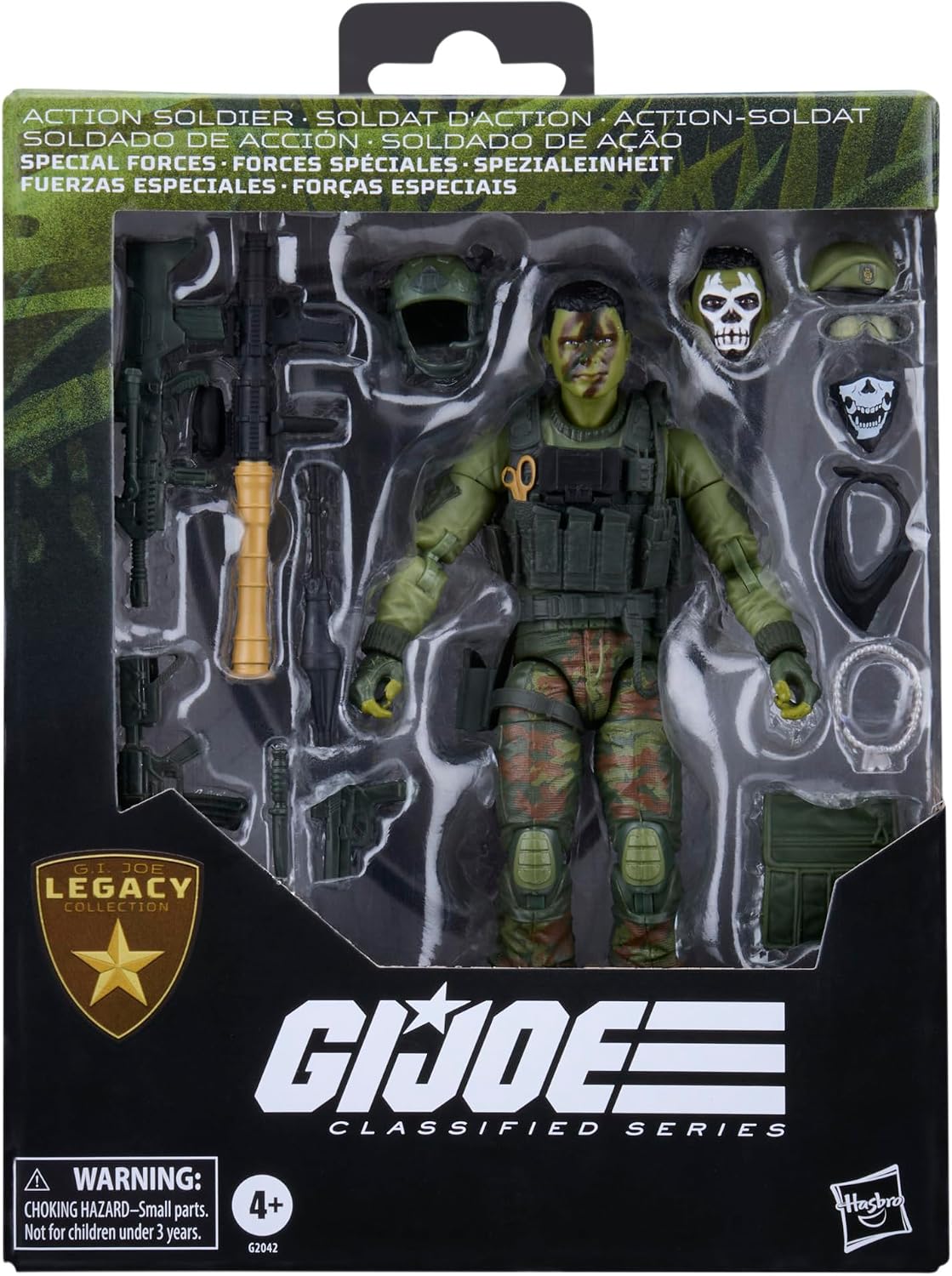 g.i. joe classified series legacy collection: action soldier shown in use