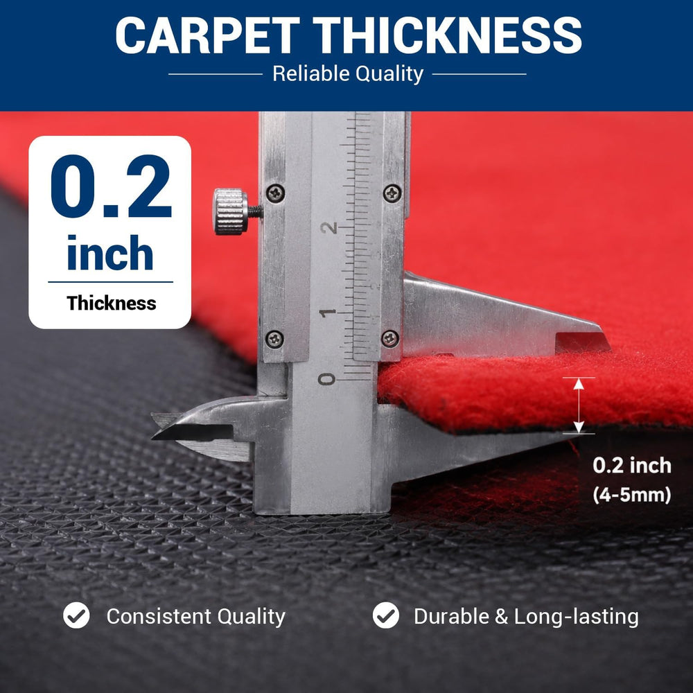 Red Carpet Runner for Party,3x20 Feet Non-Slip Waterproof Aisle Runner Carpet...
