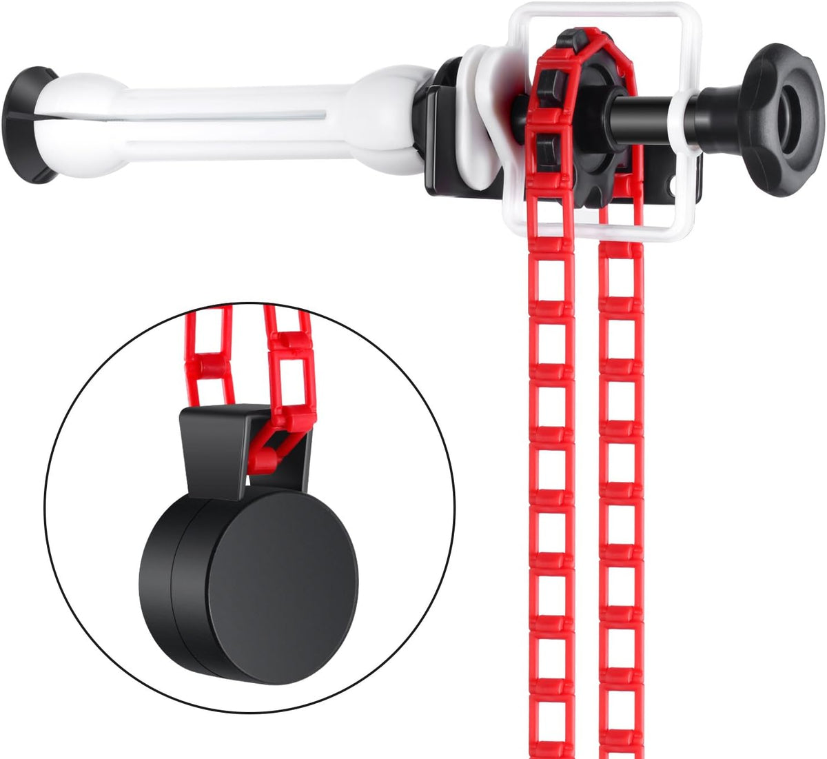 neewer photography single roller wall mounting manual background, side view