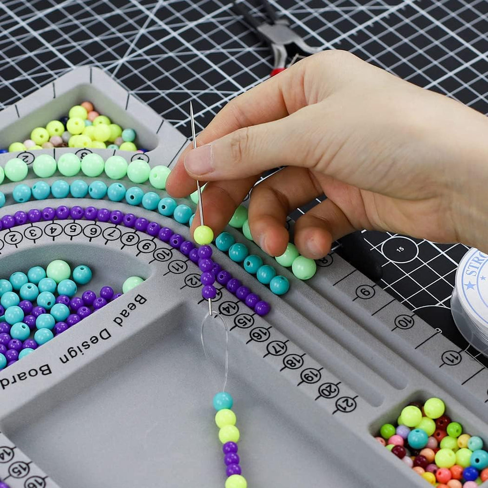 Bead Boards Jewelry Making Supplies for Adult Bead Tray Necklace Design Board...
