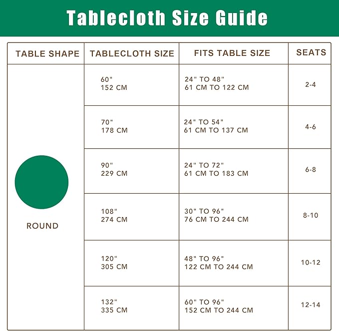 Biscaynebay Textured Fabric Round Tablecloths 90", Dark Grey Water Resistant Washable Table Cloths Circle Folding Table Covers Linen for Dining, Kitchen, Wedding, Parties, etc