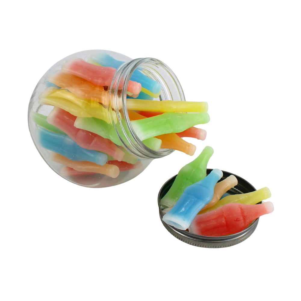 Nik-L-Nips Assorted Wax Candy Bottles, Wax Bottle Candy, 2 lb