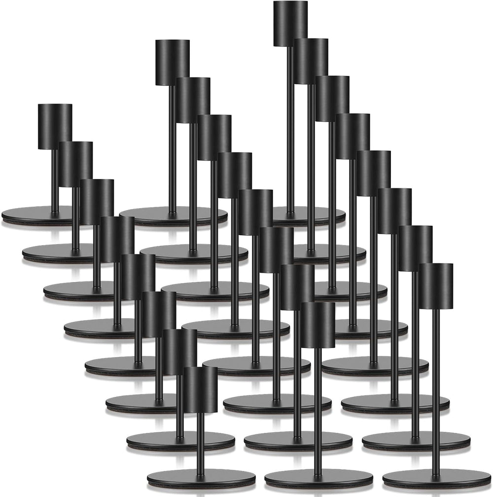Sieral Candle Holders Bulk Taper Candlesticks Holders Set Modern Decorative M...