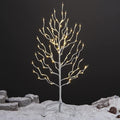 LIGHTSHARE 3FT Star Tree 112 LED Lights Warm White for Home & Christmas Decorations, 3'