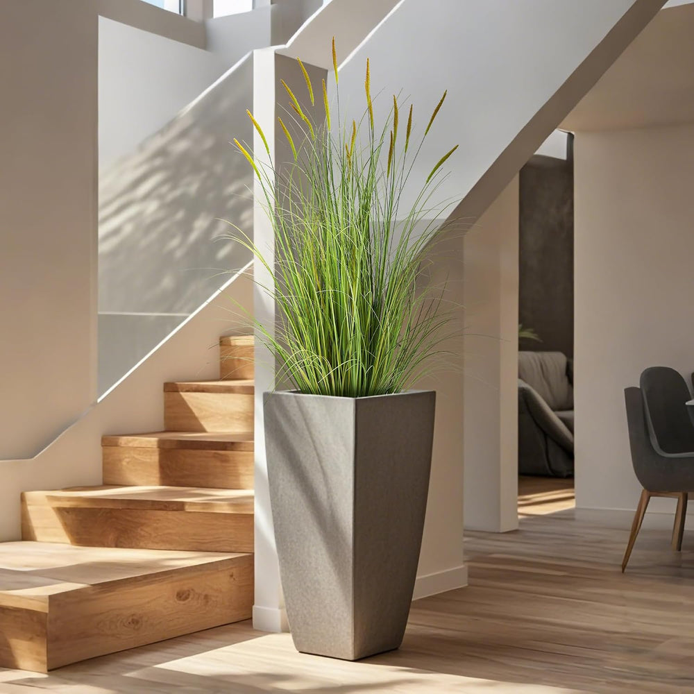 3ft 2-Pack Artificial Cattail Reed Grass, 35in Artificial Indoor Outdoor Fake...