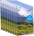 Magnetic Picture Frames for Refrigerator 2x3 Inch,Mini Photo Frames for Fridge,8 Pack Clear Picture Display Frame Home Office School Lock Storage