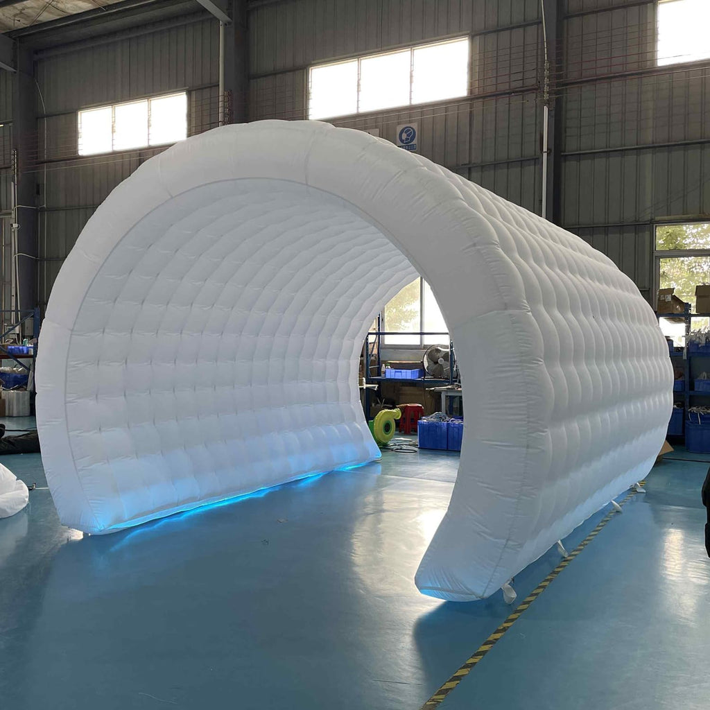 sayok inflatable tunnel tent for event wedding promotion shown in use
