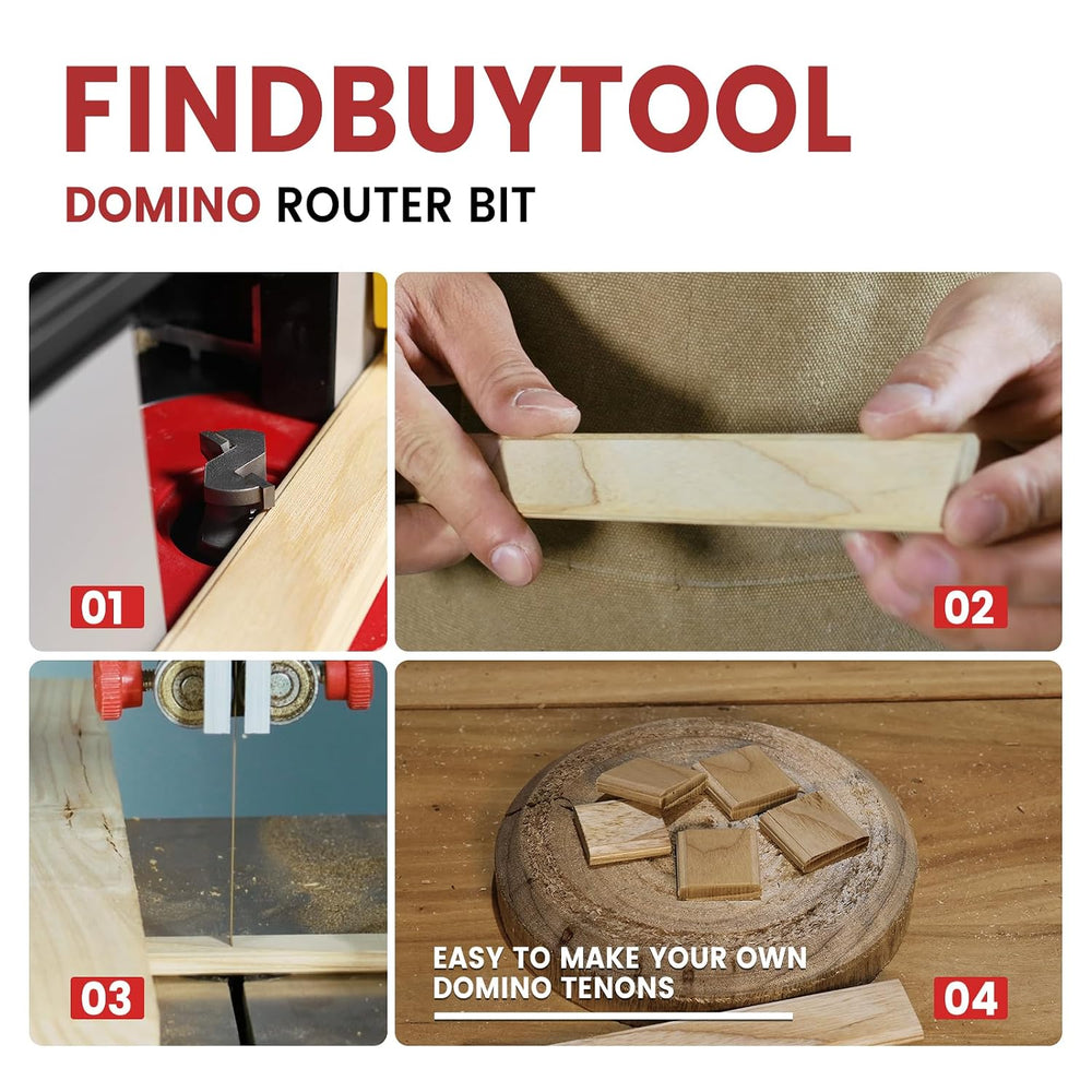 FINDBUYTOOL Domino Router Bit for Festool (D14)