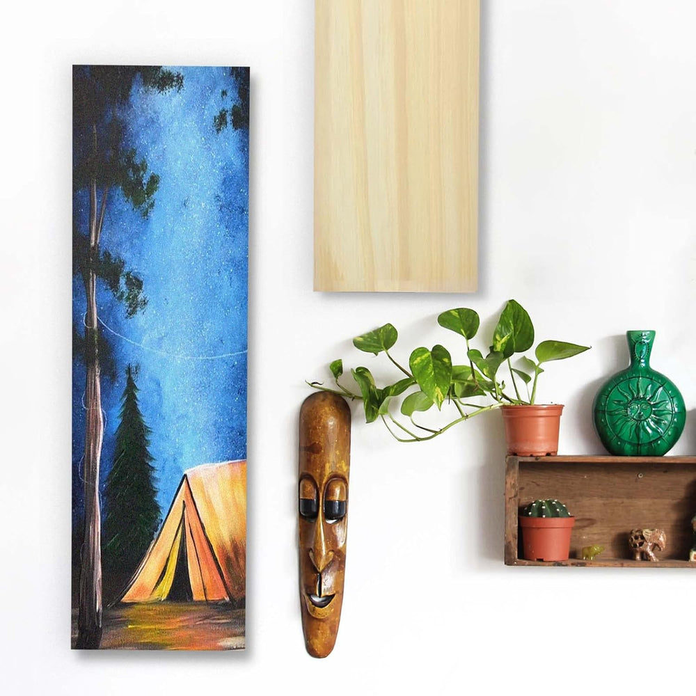 2 Pack 6x24’’ Unfinished Birch Wood Panels Kit for Painting