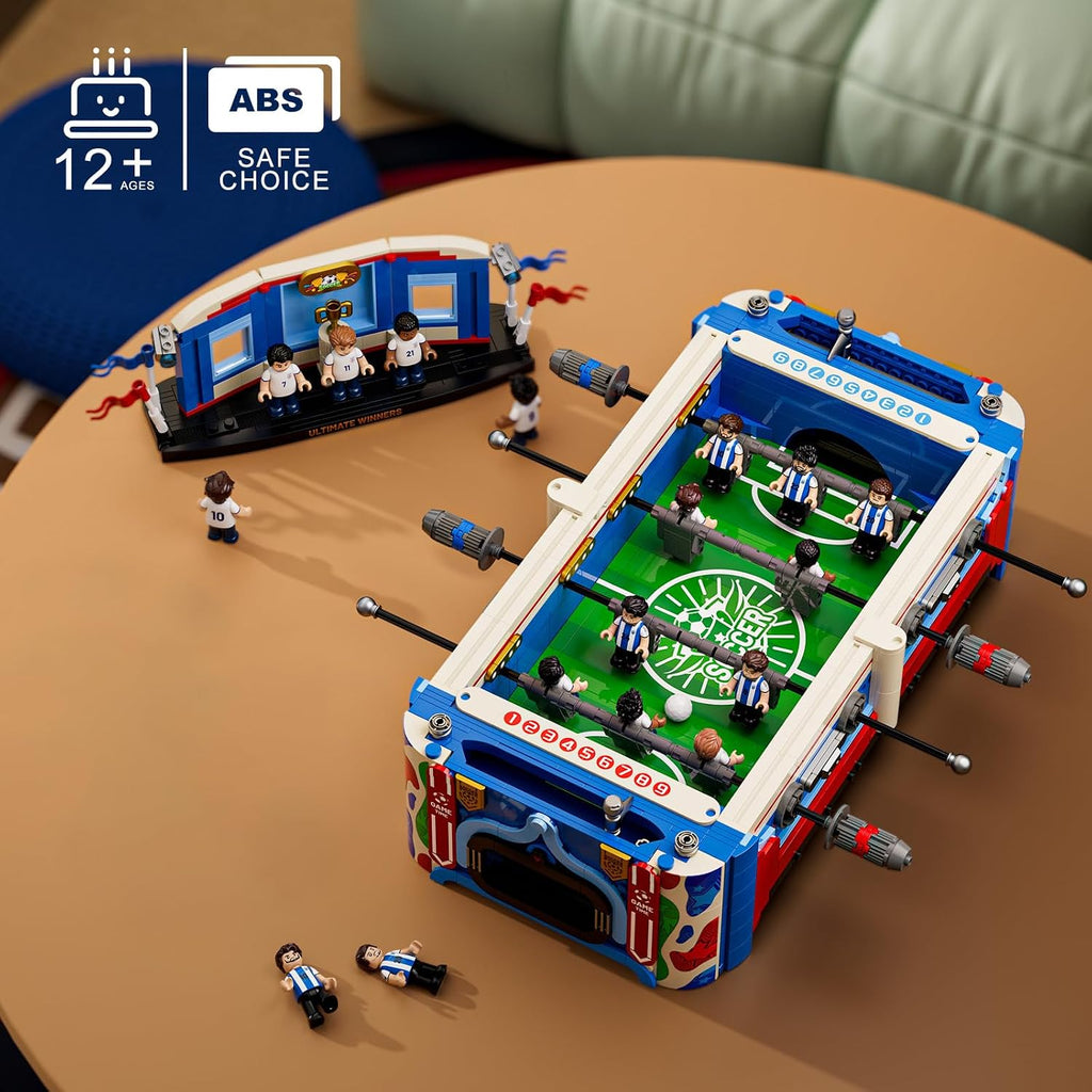 Soccer Mini Foosball Table Game Building Block Set