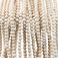 48FT Extra Long Christmas Wood Bead Garland for Xmas Mantle (Natural)