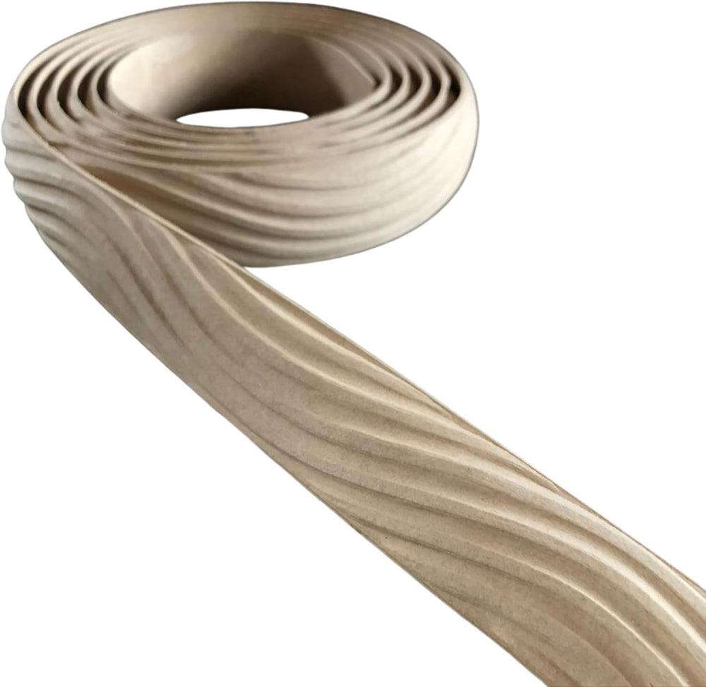WoodUBend Pack of Two Wavy Trims TR719 208x3x0.6 cm Heat Bendable & Flexi...