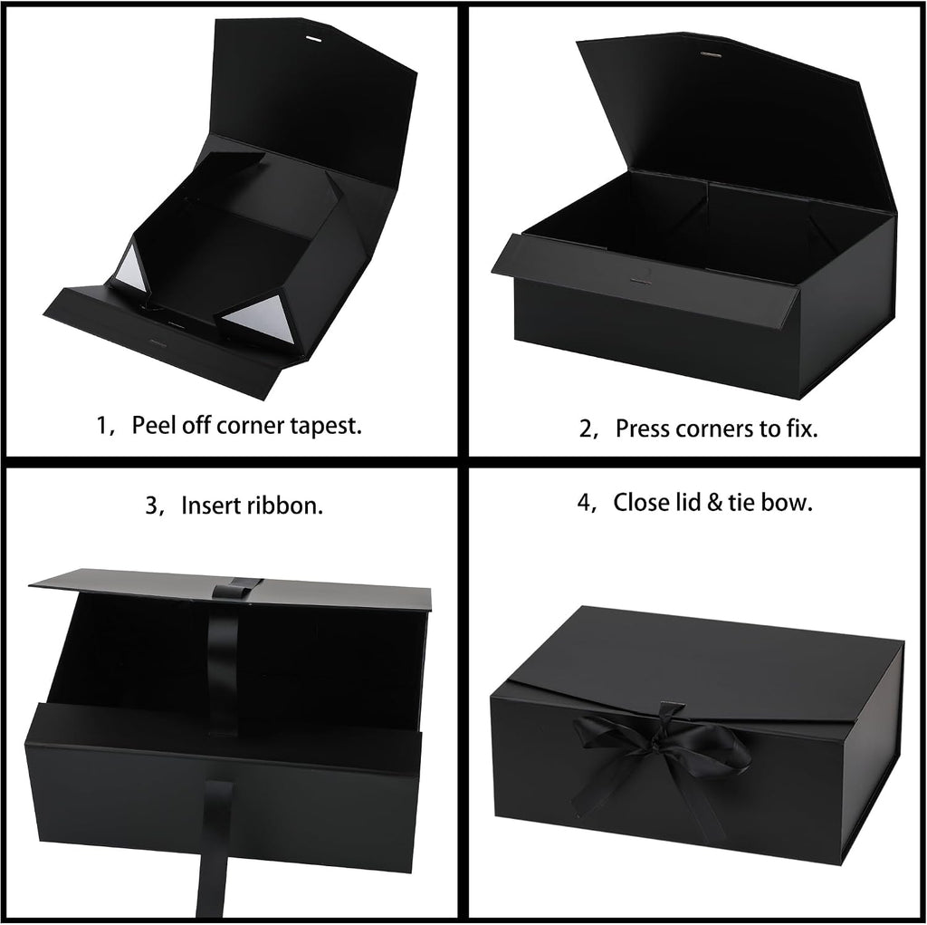 stobocter gift box,18x15x6 gift boxes with lids for showing dimensions