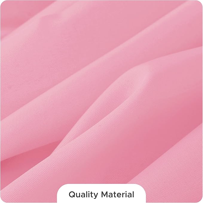 Fitable 8 Pack Table Cloth Rectangle Table: Stain and Wrinkle Resistant Tablecloth Rectangular, Washable Polyester Tablecloths for Wedding Party Dining Banquet Event Catering(Pink, 70x108 Inch)