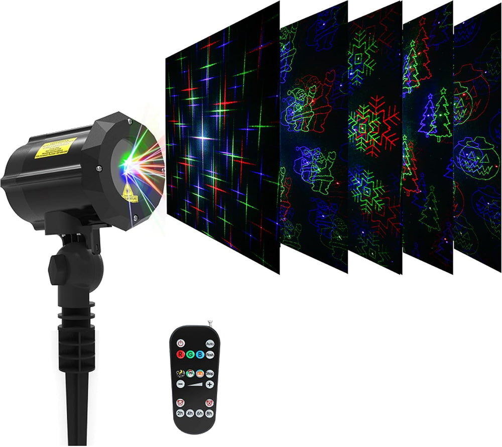 LedMall Motion Pattern Firefly 3 Models in 1 with 18 Patterns RGB Outdoor Las...