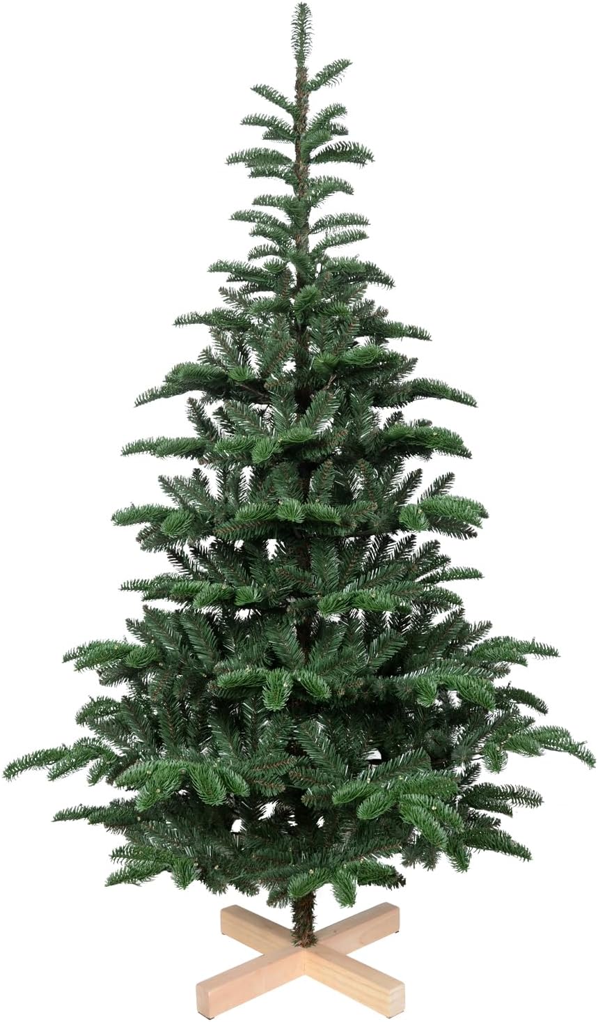 7ft Perlit Christmas Tree, Artificial Christmas Tree with 941 PE/PVC Mixed Br...