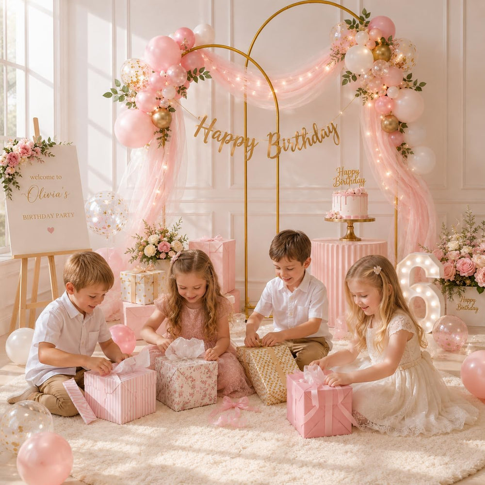 7.2 FT Arch Backdrop Stand, Balloon Arch Stand