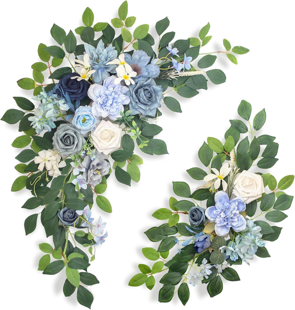 Pack of 2 Artificial Flowers for Backdrop Decoration, Wedding Arch Flowers,Re...